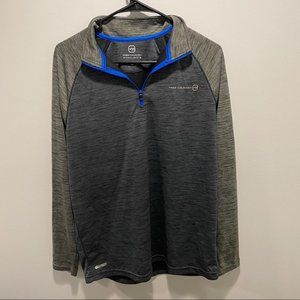 Men’s Free Country Long Sleeve Quarter Zip Medium